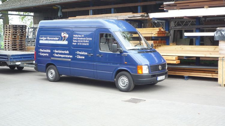 Passgenaue Holzkonstruktion der Zimmerei Korsmeier
